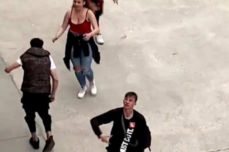 Viitorul României sau viitorii golani ai României? Tineri ”beti, drogați, agresivi” pe străzile din Florești sar la bătaie -VIDEO