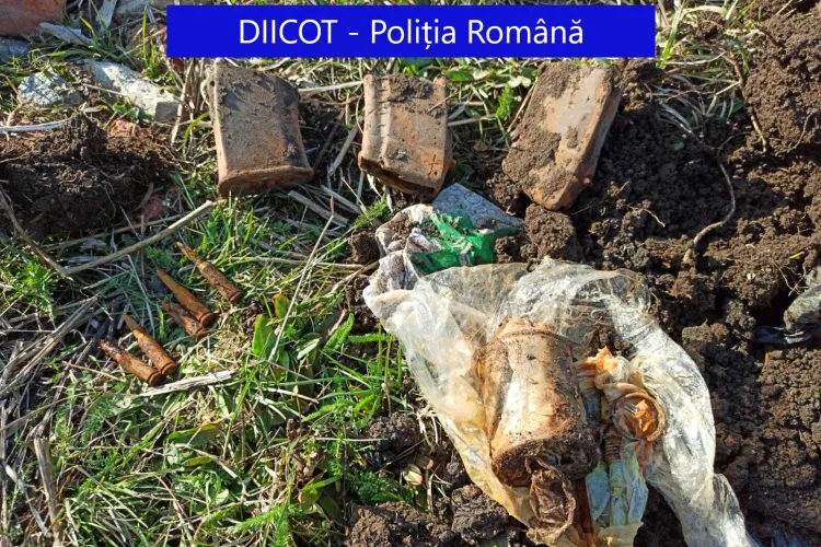 Armă de asalt AK-74 îngropată în Baciu! Un membru periculos al ”Academiei infractorilor” a fost reținut de procurori FOTO și VIDEO