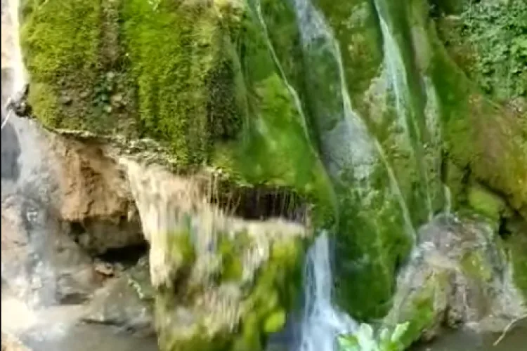 VIDEO - Momentul în care s-a prăbușit cascada Bigăr