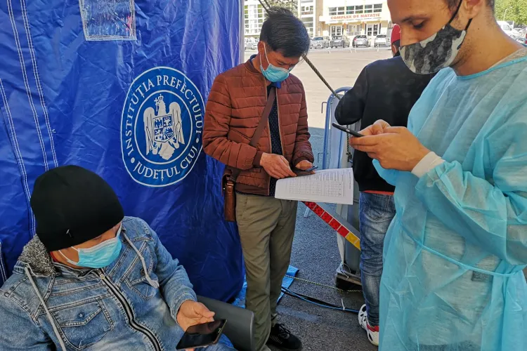 Cluj: Relatare AMUZANTĂ de la vaccinarea Drive Through din Cluj-Napoca