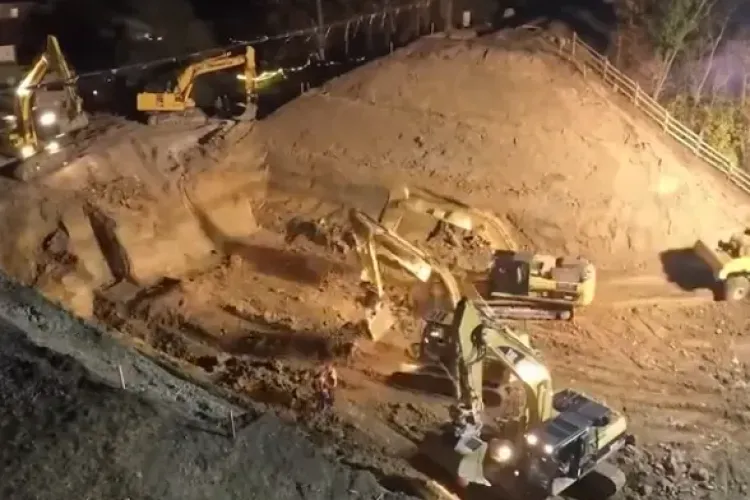 Pod de cale ferată în Germania, finalizat în numai 4 zile - VIDEO