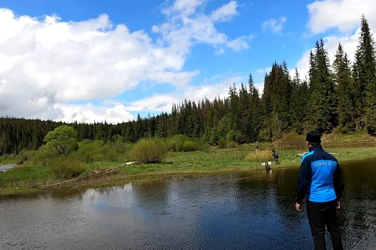 Pescarii de la Smida controlați și amendați. Paznicul lacului Beliș acuzat că este invizibil - FOTO   
