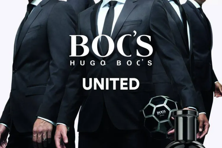 A apărut brandul HUGO BOC'S, după ce Boc i-a salvat postul directorului de la Polivalentă, mare amator de Hugo BOSS din bani publici - FOTO