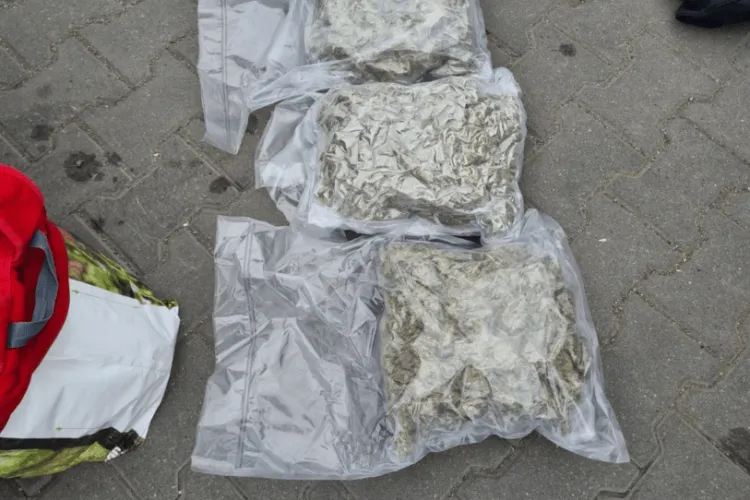 Un tânăr din Cluj-Napoca a fost prins în flagrant în timp ce ridica un colet cu patru kilograme de cannabis, expediat din Spania - VIDEO