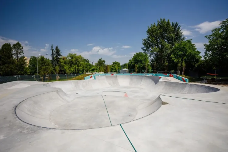 Skatepark Rozelor de nivel european, aproape de finalizare - FOTO