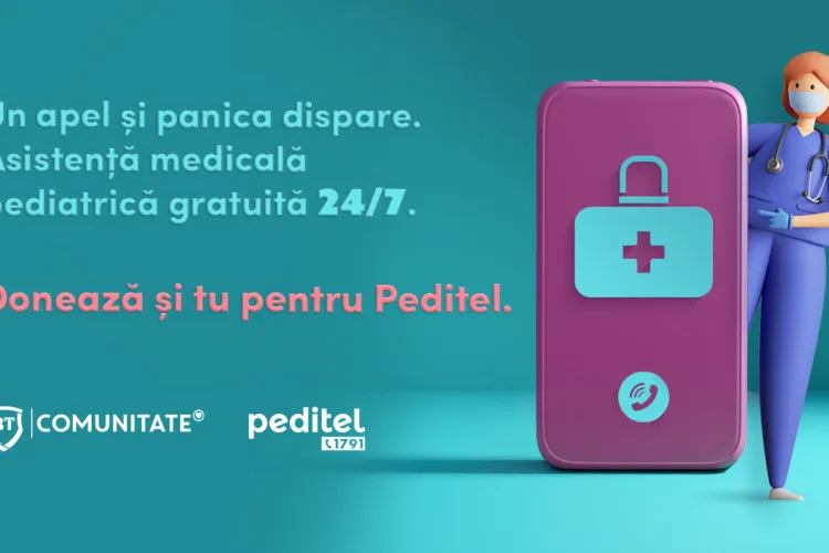 Banca Transilvania dublează donațiile făcute de români către PEDITEL în luna iulie