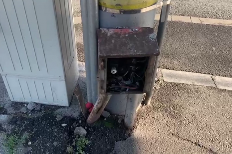 Pericol public într-o stație de autobuz din Mărăști - VIDEO