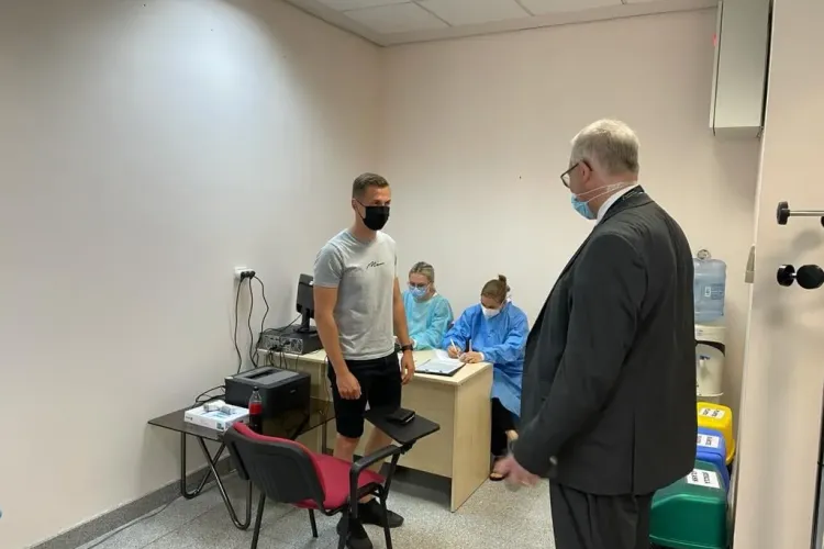 Cum arată și unde este amplasat Centrul de vaccinare de la Aeroportul Cluj - FOTO   