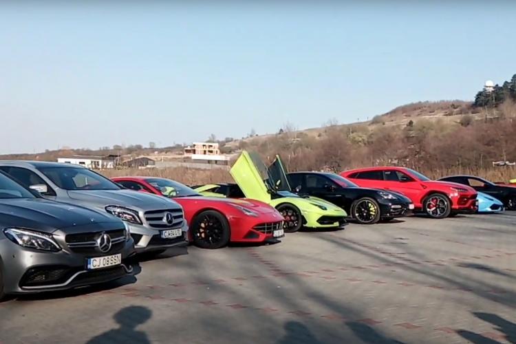 Ce mașini conduc PRINȚIȘORII Clujului. Parc auto mai tare ca în Dubai sau Monaco - VIDEO