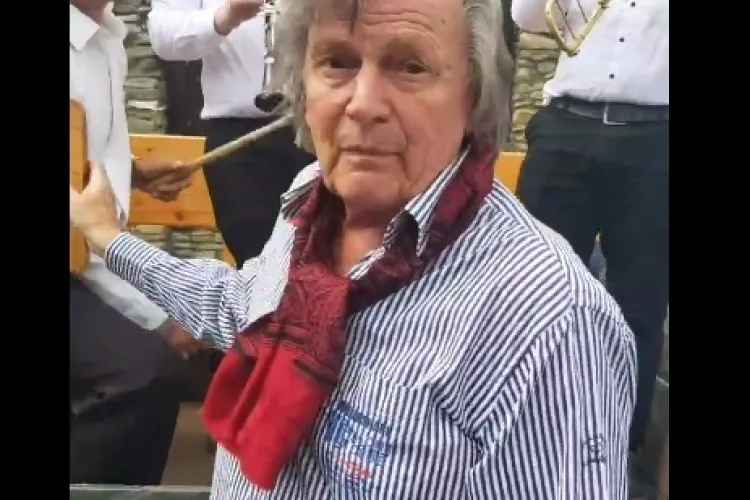 Cum a fost primit marele Florin Piersic, la Putna! Momente emoționante - VIDEO