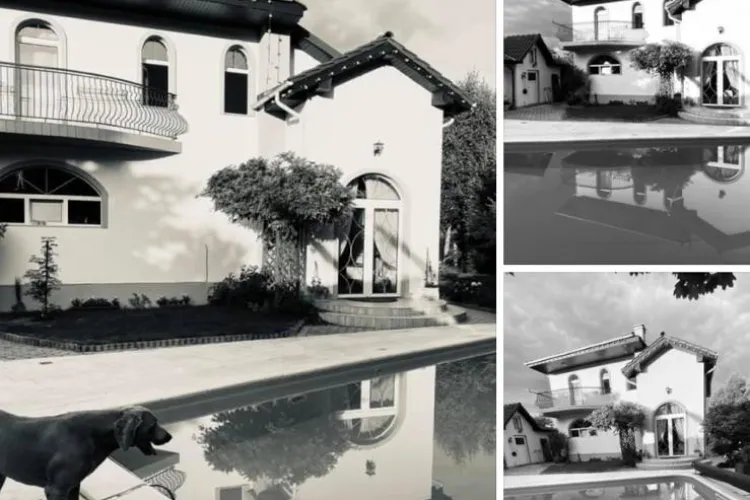 Compania de Apă a lăsat Dejul fără apă, dar vicepreședintele Consiliului Județean și-a umplut piscina - FOTO