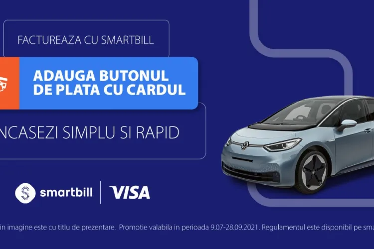 Digitalizarea IMM: VISA și SmartBill simplifică încasarea facturilor prin integrarea butonului de plată cu cardul