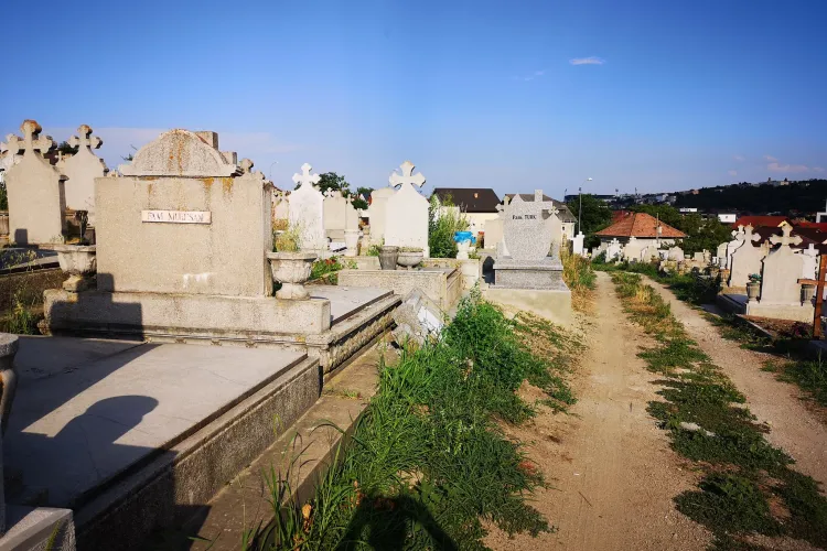 Poliția Locală Cluj-Napoca e degeaba. Un bărbat a reclamat vandalizarea Cimitirului Cordoș - FOTO