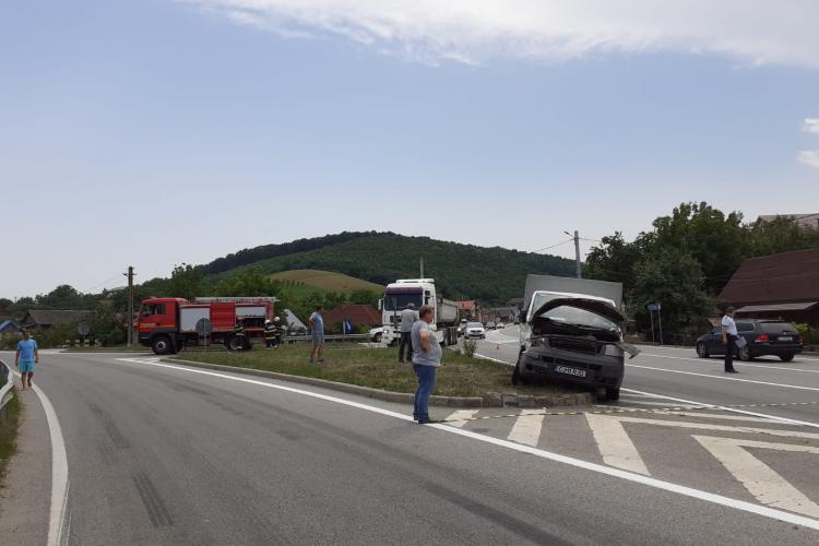 Accident grav la Gherla, pe centura ocolitoare -VIDEO și FOTO   