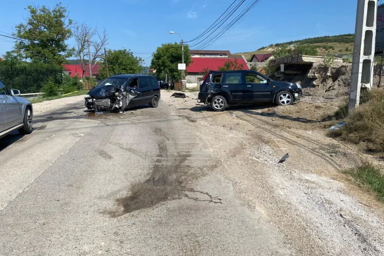 Accident pe strada Valea Seacă, din Cluj-Napoca
