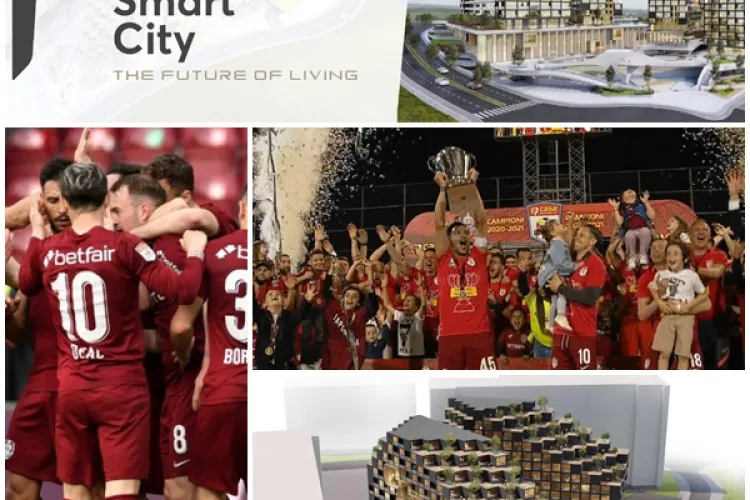 CFR Cluj dă LOVITURA cu un mare sponsor: Transilvania Smart City, mini-orașul de la Cluj, cel mai mare proiect din Europa de Sud Est
