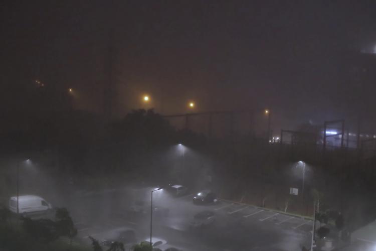 Imagini spectaculoase cu “taifunul” de la Cluj-Napoca, de duminică seara - VIDEO