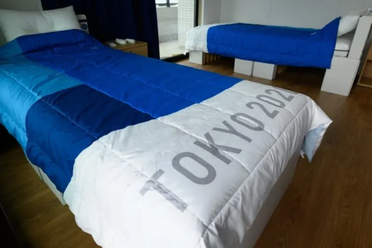 Paturi de carton la Jocurile Olimpice de la Tokyo, pentru ca sportivii să nu aibă relații intime