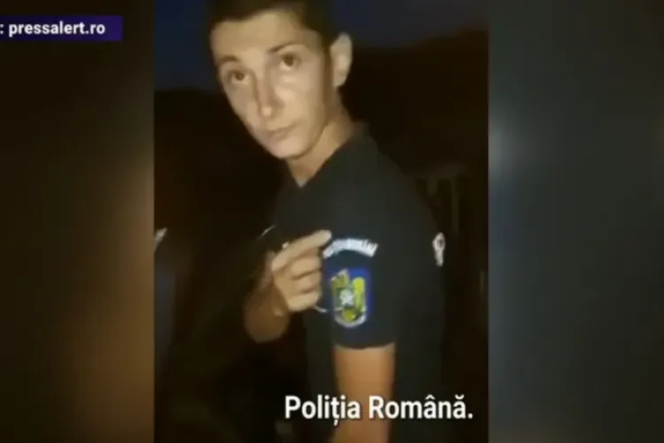 Un fals polițist a fost prins, după ce a fost filmat de un grup de tineri: ”Vezi că o să fii săltat din casă”   