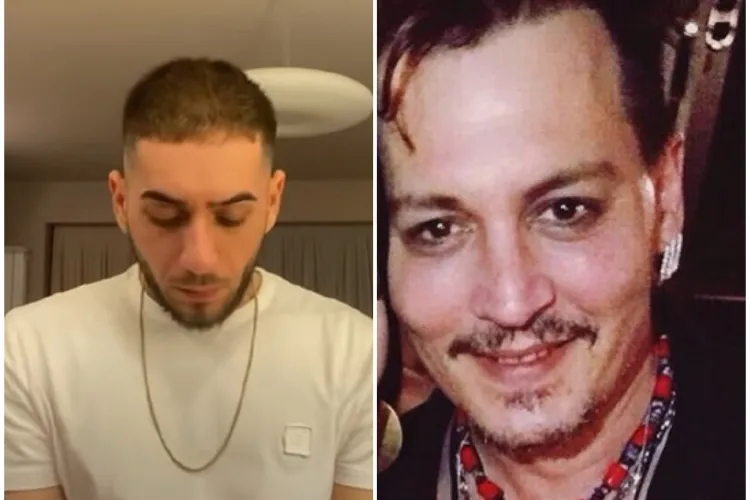 Cum a reacționat Johnny Depp, când Fulgy, fiul Clejanilor, a spus că actorul este tatăl lui