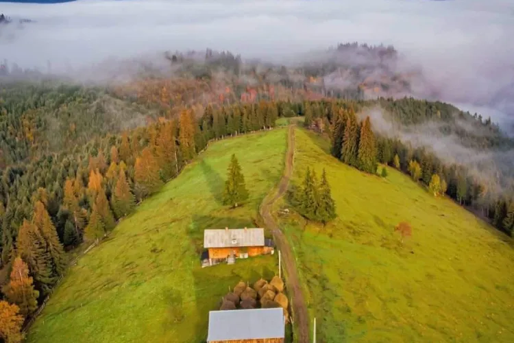 Fotografie mirifică de la Mărișel, probabil cea mai pitorească zonă a Clujului - FOTO