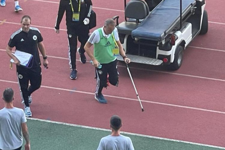Erik Lincar s-a accidentat grav la meciul U Cluj