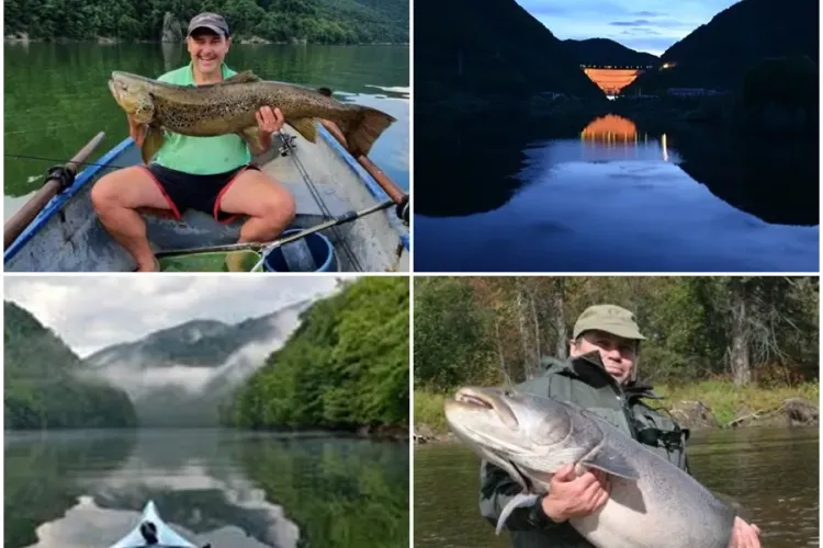 Legendele lacului Tarnița! Există lostrițe de 3 metri pe lac, dar păstrăvi de aproape 2 metri? - FOTO