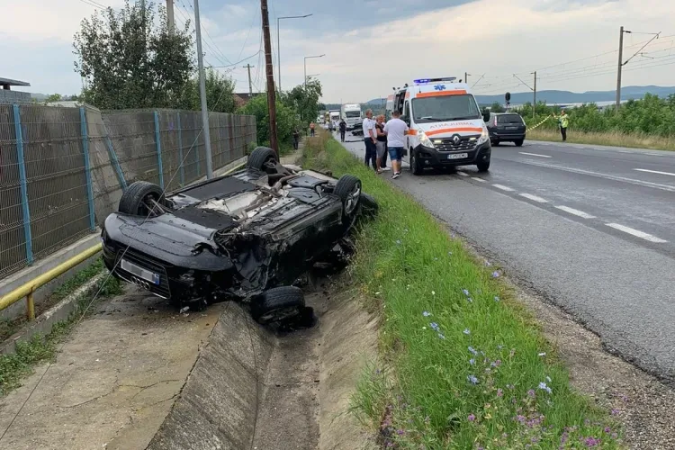 Cluj: Accident rutier cu victime luni dimineață - FOTO