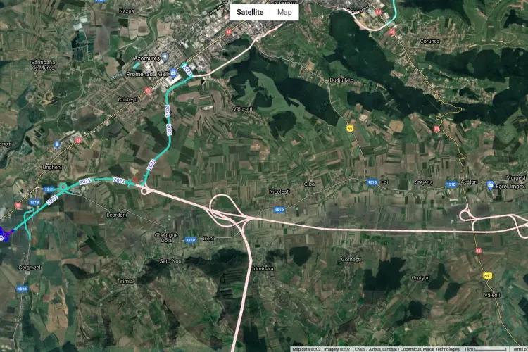 Se finalizează încă un ciot din Autostrada Transilvaniei. Este vorba de partea spre Mureș - FOTO