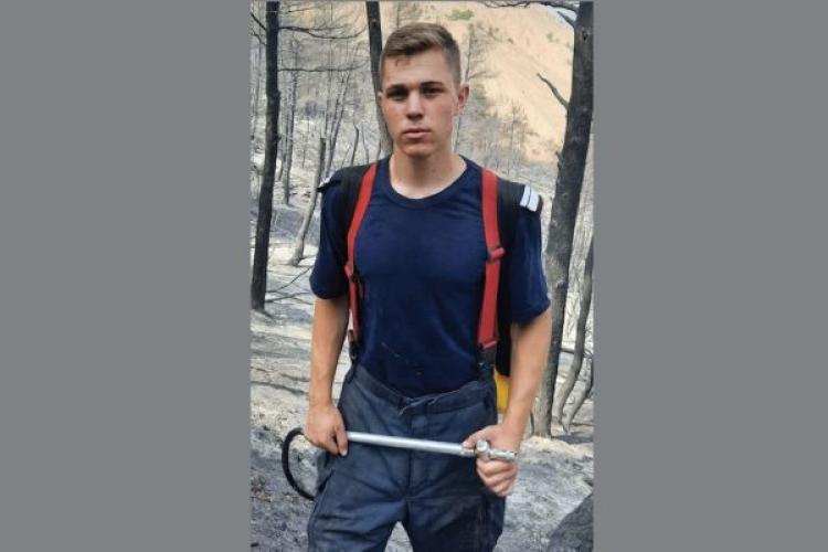  La 20 de ani, pompier român, voluntar în Grecia: „Cineva ne-a mulțumit chiar în limba română și ne-a oferit apă rece” 