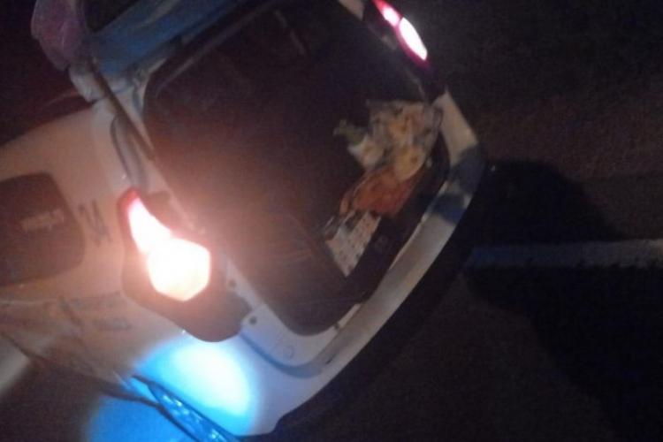 Șoferul unei ambulanțe private din Borșa, prins că făcea trafic cu țigări de contrabandă