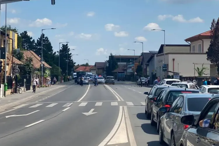 Bărbat din Florești, lovit de o mașină condusă de o femeie din Alba