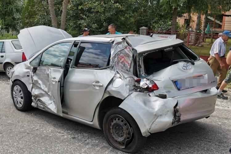 Accident grav la TURENI, pe drumul Cluj-Napoca - Turda