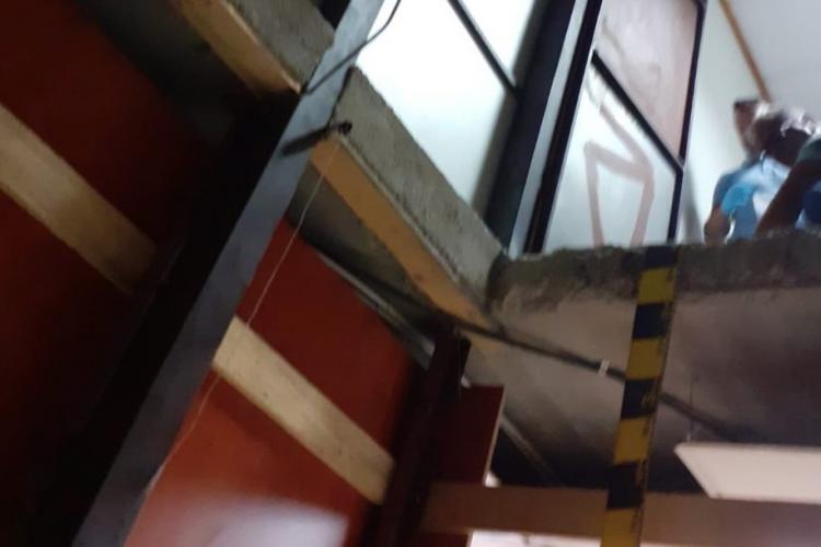 Caz șocant la Cluj! O femeie a căzut în puțul liftului - FOTO   