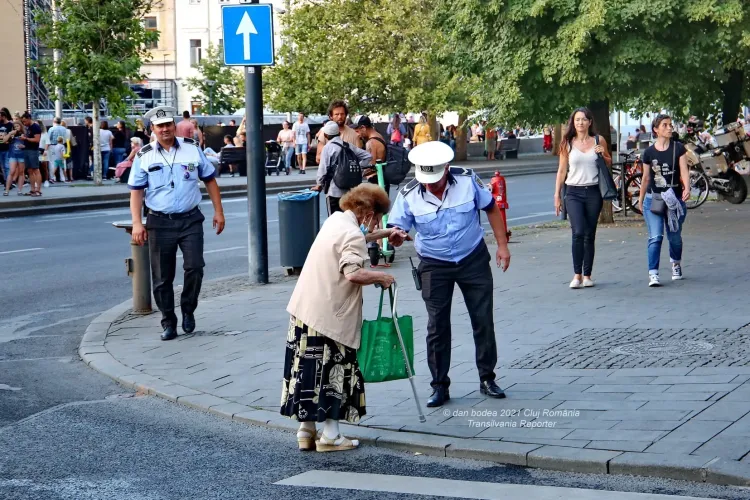 Gest de normalitate la Cluj. Felicitări! - FOTO