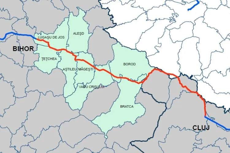 O conductă magistrală de gaz va lega județele Cluj și Bihor. Va alimenta localități care acum nu au gaz