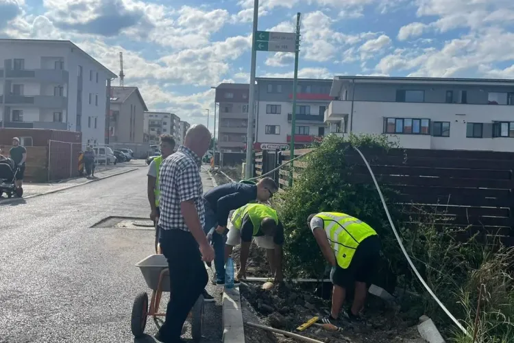 Florești: Pivariu a ordonat refacerea lucrărilor pe Șesul de Sus: „Nu pot să accept așa ceva” - FOTO