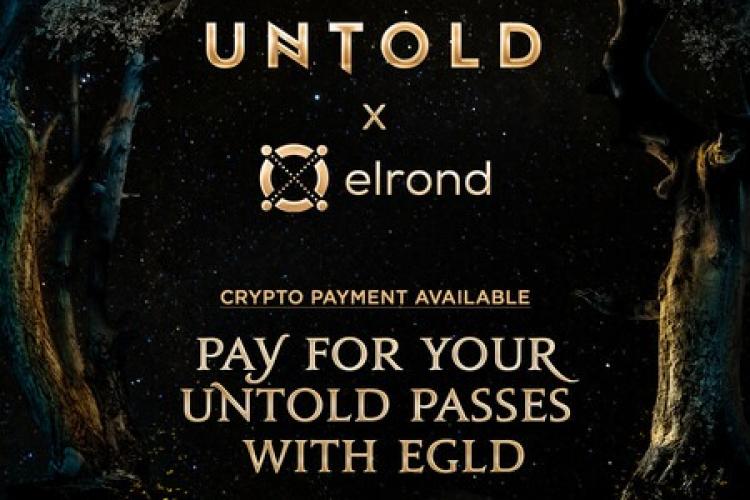 Abonamentele la UNTOLD 2021 pot fi achiziționate și cu moneda EGLD a celor de la Elrond Network