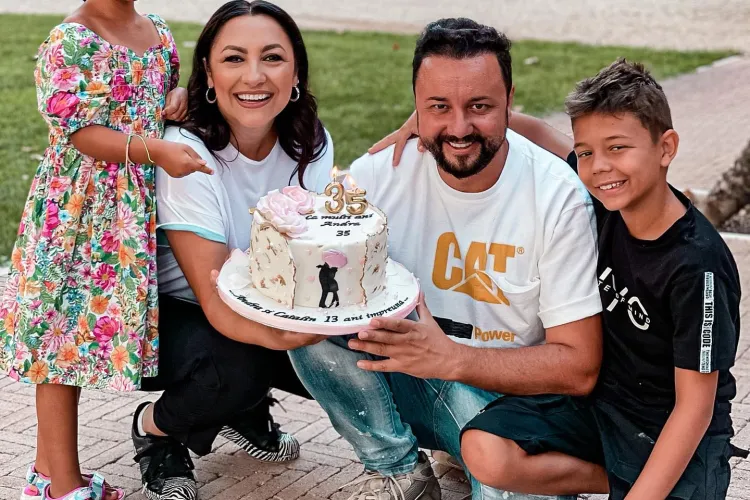 Andra împlinește 35 de ani. Măruță i-a făcut o surpriză și o declarație de dragoste - FOTO   