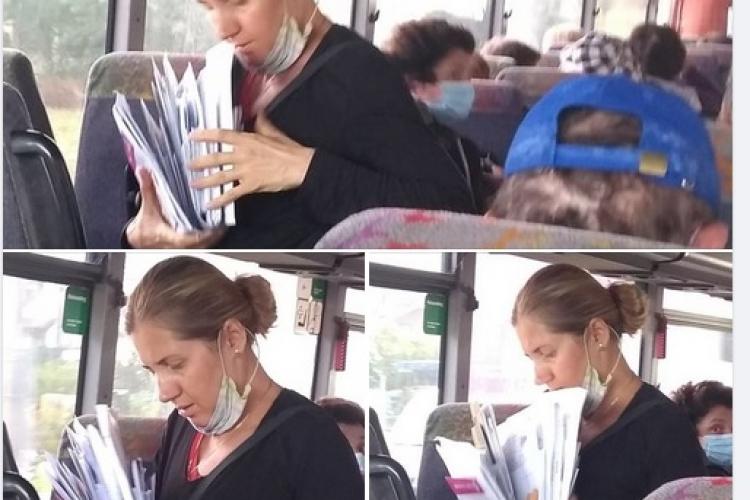Poștașii anti-mască au făcut scandal în autobuzul care merge spre Borhanci: Nu există virus. Vă dăm în judecată - FOTO