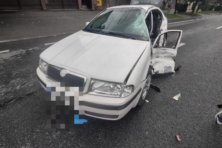 Un șofer a murit pe strada Corneliu Coposu, după ce a fost lovit de o basculantă - FOTO