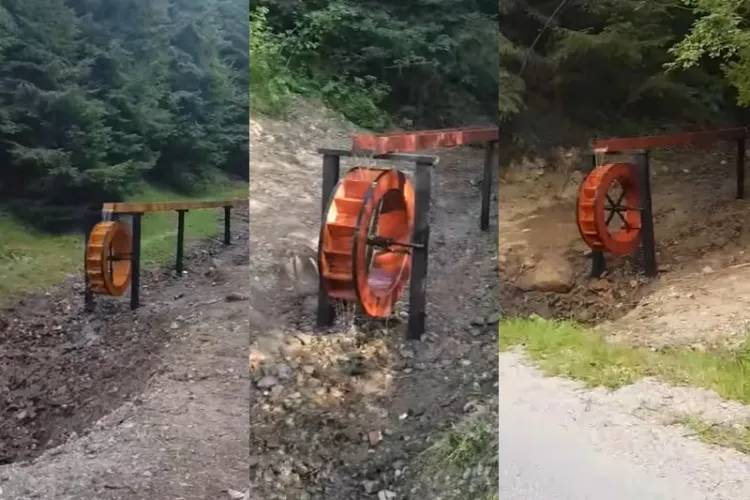 Clujul are personalitate! Mori de apă amenajate pe drumul care urcă spre Mărișel. Locuri perfecte pentru fotografii de colecție - VIDEO