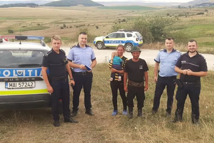  Caz demn de un film la Cluj. Prin 112 s-a spus că un copil de un an ar fi fost răpit. Poliția a acționat ca la carte - FOTO