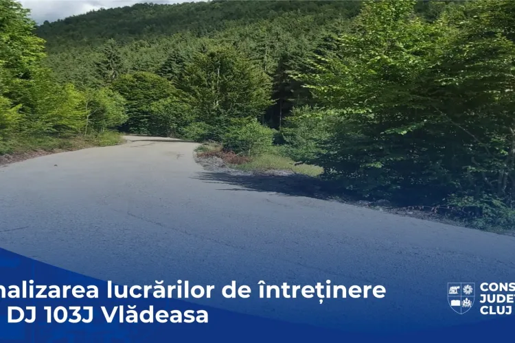 Drum lin spre Vlădeasa! Au fost finalizate lucrările drumului turistic - FOTO