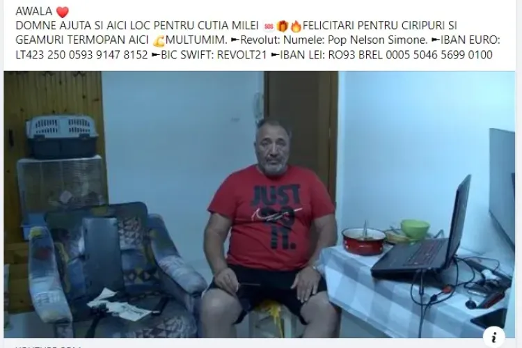 Interlopul Nelson Mondialu își face casă pe donații de la fani: A apărut o nouă specie de interlop, interlopul cerșetor! - FOTO