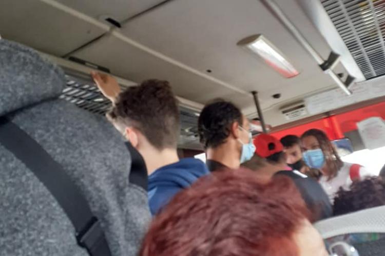 Cluj: Pandemie și restricții pe autobuzele FANY - FOTO