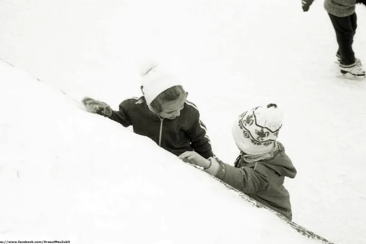 Vechiul patinoar din Gheorgheni, distrus după Revoluție, era o adevărată perlă a Clujului - FOTO