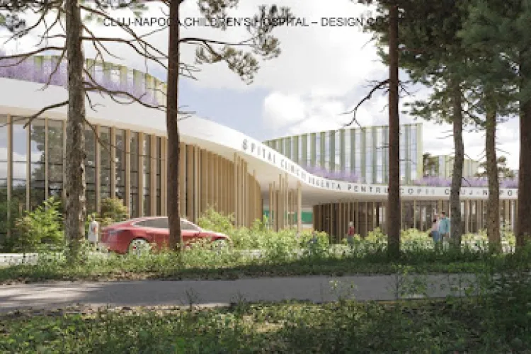 Spitalul Pediatric Monobloc de la Cluj a intrat în prima fază de proiectare. Tișe: „Lucrurile evoluează rapid”