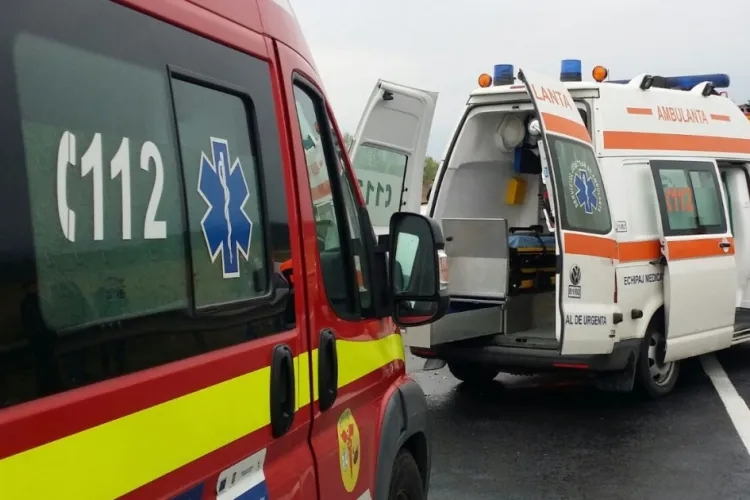 Accident rutier pe Aurel Vlaicu. Un bărbat a ajuns la spital