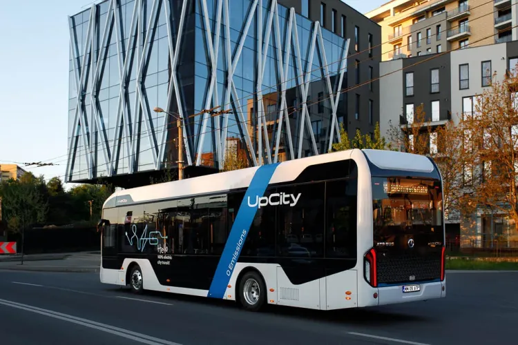 ATP Bus e-UpCity, autobuzul electric românesc, va fi testat la Cluj-Napoca - FOTO